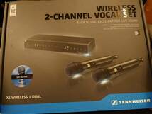 SENNHEISER　XSW 1-825 DUAL-JB 2chボーカルセット (SKM 825付属)_画像2