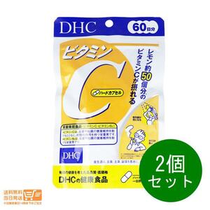 DHC ビタミンＣ ハードカプセル 60日分 120粒 2個セット ディーエイチシー 送料無料