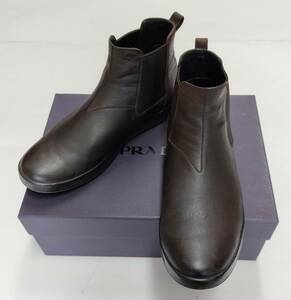 PRADA プラダ　サイドゴアブーツ　メンズ　サイズ：（8’）4T3153