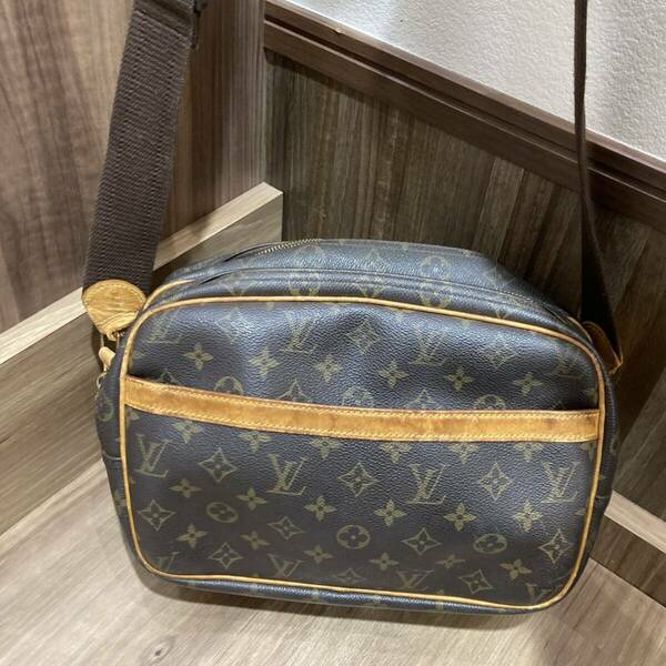 LOUIS VUITTON ルイヴィトン モノグラム リポーターPM ショルダーバッグ ハンドバッグ ブラウン レディース ファッション ブランド