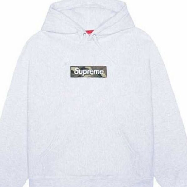 Supreme Box Logo Hooded Sweatshirt "Ash Grey"