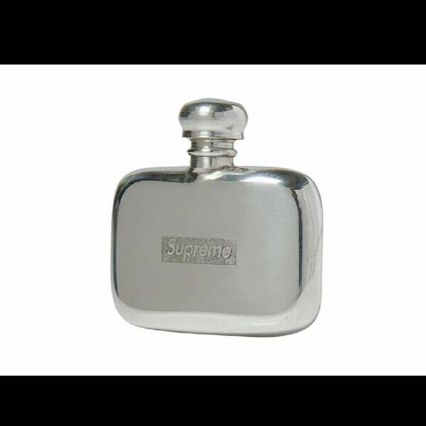 Supreme Pewter Mini Flask "Silver"