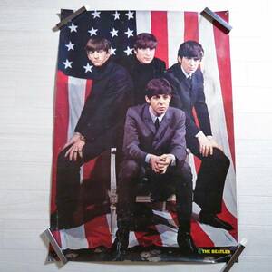 ビートルズ G⑤ ポスター 3枚セット 50周年 JAPAN BOX・メンバー・握手 The Beatles 美品 グッズ ジョンレノン