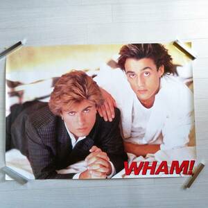 WHAM 大判 ポスター メンバー グッズ ワム