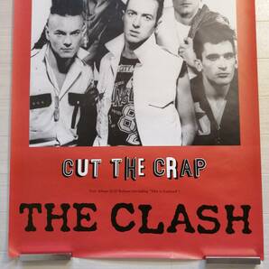 THE CLASH クラッシュ 大判 ポスター CUT THE CRAP 美品 グッズの画像3