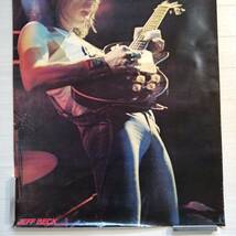 ジェフ ベック Q② 大判 ポスター 演奏 JEFF BECK グッズ_画像3