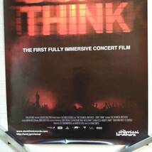 ケミカル ブラザーズ ポスター DONT THINK The Chemical Brothers 美品グッズ_画像3