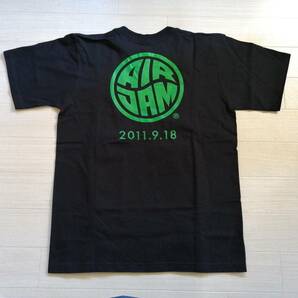 ハイスタンダード Ｔシャツ 黒×緑 2011 airjam Hi-STANDARD 新品 グッズ ハイスタ 横山健の画像3