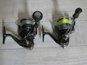 SHIMANO シマノ C3000HGM / シマノ AERNOS エアノス 2500 スピニングリール 2点セット 追加画像有り 