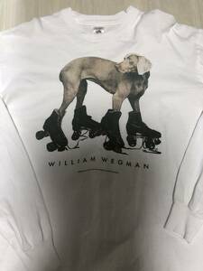 激レア 90s XL william wegman ロンT あいみょん 着用 )検 アート ダリ ゴッホ モネ エッシャー ヴィンテージ アニメ nirvana アキラ