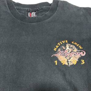 90s POISON Tシャツ ツアー クルー XL giant )検 バンド ロック nirvana nin inch nails pink floyd red hot chili peppers ヴィンテージの画像1