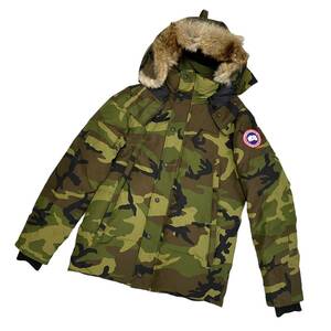 カナダグース CANADA GOOSE メンズ ウィンダムパーカー カモフラ 迷彩 ダウンジャケット S