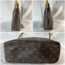 1円 ルイ ヴィトン LOUIS VUITTON トートバッグ モノグラム Monogram ルーピングGM 肩がけ ワンショルダー M51145_画像3