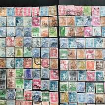 (15)古切手・貴重切手　使用済み切手　400枚_画像2
