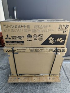 未使用保管品 三菱 ルーム エアコン 内機 MSZ-JXV4018S-W-IN 外機 MUZ-JXV4018S 霧ヶ峰