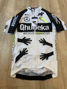 【早い者勝ち！】Assos Mens Qhubeka Jersey (White) S アソス 限定品 新品・未使用品