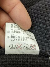 20．消防団 JAPAN VINTAGE 刺子 ヘビーオンス 厚手 デカロゴ 羽織 半纏 法被 ジャパン ヴィンテージ レトロ メンズXL相当 黒赤白y206_画像6