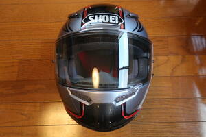 SHOEI ショウエイ フルフェイス ヘルメット Z-６ Lサイズ 約５９cm シルバー 2013年7月製造