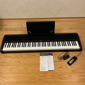 KORG コルグ B2N 電子ピアノ 88鍵盤 ブラック 黒 譜面立て付属