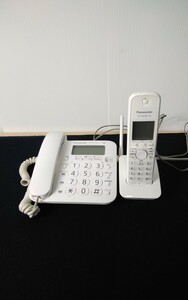 A521　Panasonic　VE-GD21-W 親機 KX-FKD401-W 子機 電話機 パナソニック