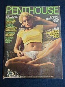 PENTHOUSE abroad magazine 1975 year 12 month number secondhand goods 