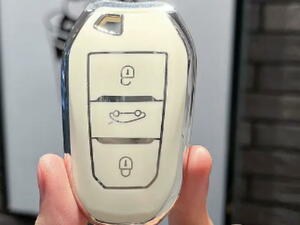  domestic sending new goods Peugeot key cover white 3 button smart key case 3008 208 308 508 408 208 307 5008