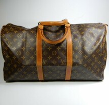 【正規品】LOUIS VUITTON　ルイ・ヴィトン　モノグラム　ボストンバッグ　旅行カバン　幅約51cm　G-3140_画像5