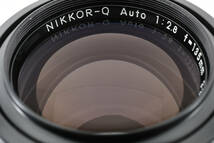 3102 【良品】 Nikon NIKKOR-Q Auto 135mm F/2.8 ニコン AFズームレンズ 0315_画像10