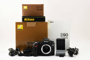 3434 【美品】 Nikon D90 12.3MP Digital SLR Camera ニコン デジタル一眼レフカメラ 0319
