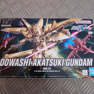 1 jpy start HG oo wasi red exist Gundam not yet constructed including in a package possible 