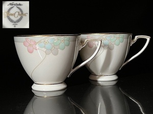 【瑞】Noritake　ノリタケ　Fine　China 　カップ２客