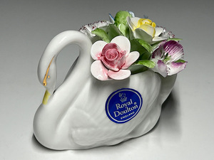 【瑞】ロイヤルドルトン ROYAL DOULTON　陶花