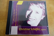 CDk-5663 Haydn, Bach,Mendelssohn Bartholdy / Christine Schafer, Soprano_画像1