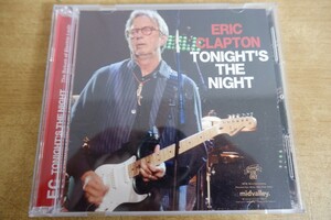 CDk-5722 ERIC CLAPTON / TONIGHT'S THE NIGHT