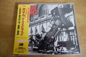 CDk-5812＜帯付＞MR.BIG / リーン・イントゥ・イット