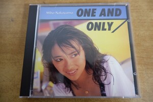 CDk-6100＜3200円盤＞中山美穂 / ONE AND ONLY