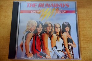 CDk-6744 THE RUNAWAYS / LIVE IN JAPAN