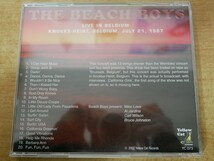 CDk-6355 THE BEACH BOYS / LIVE IN BELGIUM 1987_画像2