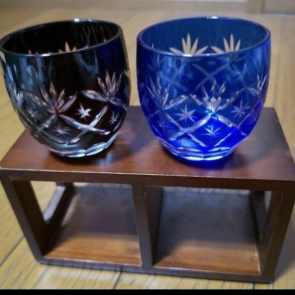 新品　切子 　ペア