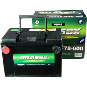 ATLASBX アトラス AT 78 600 輸入車バッテリー Dynamic Power