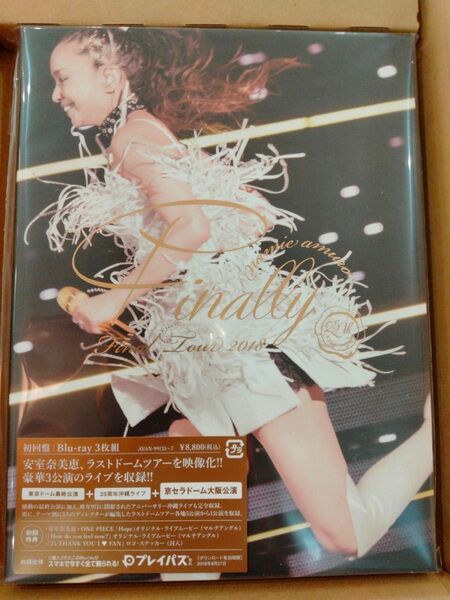 新品　未開封　安室奈美恵　初回限定盤　namie amuro Final Tour 2018 ~Finally~Blu-ray