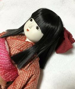 オオイケ製　京弥生　市松人形　43cm
