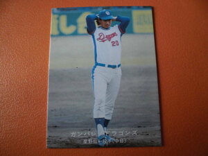 【極美品】カルビープロ野球カード◆７７年　中日　星野　名ー３４