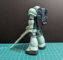 HG ザクⅠ・スナイパータイプ／1/144／組立済orジャンク（頭部アンテナ欠品)／ガンダム／プレバン商品／_画像4