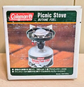  Coleman コールマン ピクニックストーブ 3007HPAJ シングルバーナー 使用１度のみの美品です コンロ キャンプ アウトドア