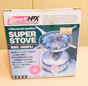 Coleman コールマン　SUPER STOVE スーパーストーブ シングルバーナー キャンプ アウトドア 未使用保管品 現状渡し品