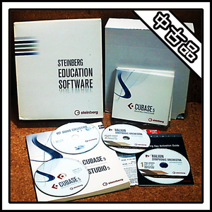 [ б/у товар ]STEINBERG EDUCATION SOFTWARE CUBASE 5 EDUCATION VERSION