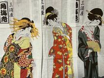 新品 浮世絵 手ぬぐい 5枚セット 美人画 東京 浅草 お土産 プレゼント リメイク 土産 歌舞伎 銭湯 海外 日本 タオル 簪 浴衣 着物_画像2