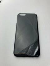 【送料無料】スマホケース Phone 7 iPhone 6 iPhone6S ブラック ケース シンプル 黒 カバー_画像1