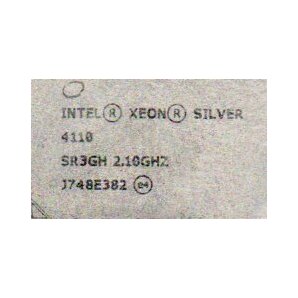 Intel ☆ XEON SILVER 4110 SR3GH ２個セット ★ 2.10GHz (3.00GHz)／11MB 8コア ★ ソケットFCLGA3647 ☆の画像3